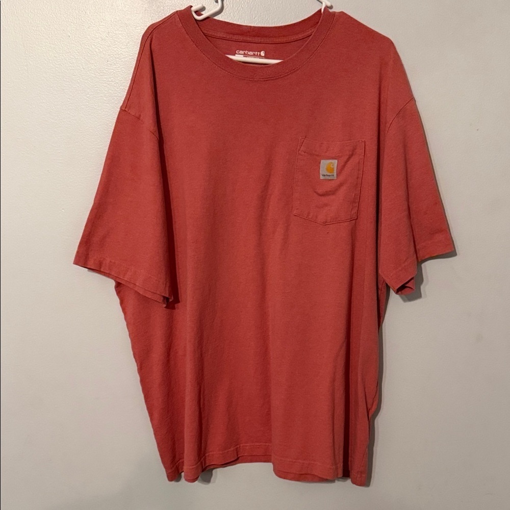 Carhartt Men's Rust Short Sleeve Tee